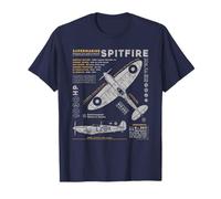 Supermarine Spitfire | RAF Avión de Caza Británico de WWII Camiseta