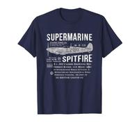 Supermarine Spitfire | RAF Avión de Caza Británico de WWII Camiseta