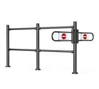 Supermercado Cajero Puerta Unidireccional, Puertas De Seguridad Acceso Metálica, Biblioteca Barrera Resorte Entrada Automático Para Almacenes Centros Comerciales Compras(Black,200X100CMX6.3CM/C)