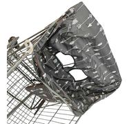 Supermercado para carrito de alimentos funda de asiento acolchado polvo silla de comedor bebé protector de asiento para compras piernas altas silla de comedor