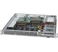 Supermicro 514-505 carcasa de ordenador Rack White 500 W - Caja de ordenador (Rack, Server, EATX, White, 1U, Home/Office)
