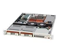 Supermicro 811TQ-280B Perfil bajo (Slimline) Negro 280W Carcasa de Ordenador - Caja de Ordenador (Perfil bajo (Slimline), Servidor, ATX, Negro, 1U, 280 W)