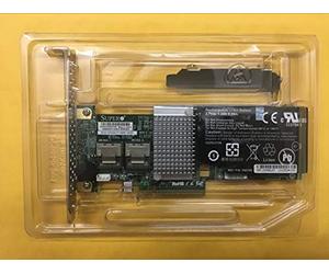 Supermicro AOC-SAS2LP-H8IR controlado Raid - Controlador Raid (SAS, SATA, 0, 1, 5, 6, 10, 50, 60, 512 MB, DDR2, Windows 8, Windows Vista Home Premium, Windows XP Home, 16,76 cm)