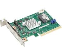 Supermicro AOC-SLG4-2E4T-O 2-Port Retimer, x8 PCIe Gen 4, Low Profile AOC, RoHS