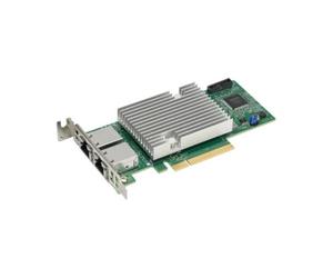 Supermicro AOC-STG-B2T-O Tarjeta de Red Interna, Ethernet PCI Express, Dual Puerto 10GB/s, 10 Gigabit Ethernet, para Servidor o Estación de Trabajo