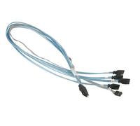 Supermicro CBL-0237L-01 cable interno MiniSAS a 4x SATA 0,7m