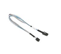Supermicro CBL-SAST-0508-01 Cable Serial Attached SCSI (SAS) 0,5 m - Cable SAS (MiniSAS, MiniSAS, Derecho, Derecho, Macho/Macho, Negro, Azul)