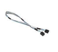 Supermicro CBL-SAST-0532 cable Serial Attached SCSI (SAS) 0,5 m - Cable SAS (0,5 m, Mini-SAS HD, Mini-SAS, Male connector / Male connector)