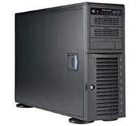 Supermicro cse-743ac-1k26b-sq carcasa de ordenador full tower negro 12