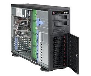 Supermicro CSE-743TQ-903B-SQ carcasa de ordenador Full Tower Negro 903 W