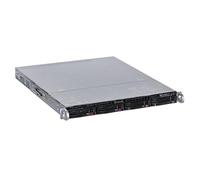 SuperMicro Chasis para montaje en rack CSE-813MFTQC-R407CB 1U ATX 400W SATA/SAS Negro