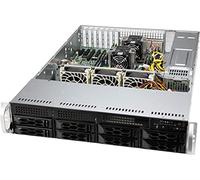 Supermicro cse-la25tqc-r609lp carcasa de ordenador estante negro 600 w