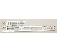 SUPERMICRO MCP-260-00038-0N Parte Carcasa de Ordenador Estante Escudo I/O - Componente (Estante, Escudo I/O, Metal, Metálico, 1U/2U, X8DTU-6T+)