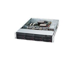 Supermicro SC825TQC-600LPB Estante Negro 600 W