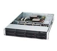 Supermicro SC825TQC-600LPB Estante Negro 600 W