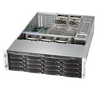 Supermicro SC836BE1C-R1K23B Estante Negro 1200 W - Caja de ordenador (Estante, Servidor, Negro, ATX,EATX, 1200 W, 2.5,3.5")