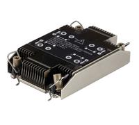 Supermicro SNK-P0077V sistema de refrigeración para ordenador Procesador Disipador térmico/Radiador Negro, Acero inoxidable