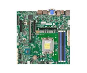 SUPERMICRO Super Micro X13SWA-TF - Motherboard - E-ATX - LGA4677 Socket-E - W790 Chipsatz - USB 3,1 Gen 2, USB 3,2 Gen 1, USB-C 3,2 Gen 2x2-10 Gigabit LAN, Gigabit LAN - Onboard-Grafik - 8-Kanal-AUD