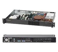 Supermicro SuperChassis 510-203B Estante Negro 200 W