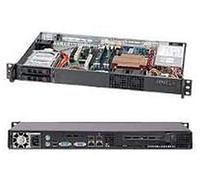 Supermicro SuperChassis 510T-203B Rack Black 200 W