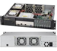 Supermicro SuperChassis 523L-505B 2U Negro 500 W