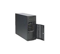 Supermicro SuperChassis 733TQ-668B Torre para Servidor ATX/EATX Negro, Fuente 668W, 4 Bahías 3.5" Hot-Swap, 7 Ranuras