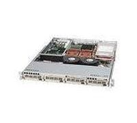 SUPERMICRO SuperChassis 813TQ-520C (Black) Perfil bajo (Slimline) Negro Maletines para Ordenador