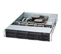 Supermicro SuperChassis 825TQC-R1K03LPB Estante Negro 1000 W - Caja de ordenador (Estante, Servidor, ATX,EATX, Negro, 1000 W, 3.5")