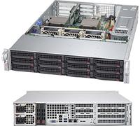 Supermicro SuperChassis 826BAC4-R1K23WB - Soporte Negro 1200 W