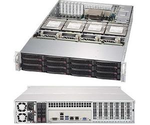 Supermicro SuperChassis 829HE1C4-R1K02LPB Estante Negro 1000 W