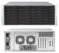 Supermicro SuperChassis 846BE1C-R1K23B Estante Negro 1200 W - Caja de ordenador (Estante, Servidor, Negro, ATX,EATX, 4U, Fallo del ventilador, Unidad de disco duro, Calentar, LAN, Poder)