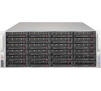 Supermicro SuperChassis 846BE2C-R1K03JBOD unidad de disco multiple Bastidor (4U) Negro
