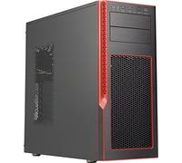 Supermicro SuperChassis GS50-000R Midi-Tower Negro, Rojo - Caja de Ordenador (Midi-Tower, PC, ABS sintéticos, Aluminio, SGCC, Negro, Rojo, ATX,Micro ATX, Unidad de Disco Duro, Poder)