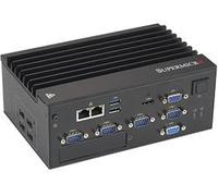 Supermicro Superserver E100-9Ap-Ia Intel Soc Bga 1296 Negro - Barebone de Sobremesa (Intel Soc, Bga 1296, Intel Atom, 1,6 Ghz, E3940, Ddr3L-Sdram)