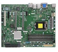 Supermicro X11SCA-F placa base para - Servidor (DDR4-SDRAM, Intel C246, UEFI, 128 MB, 304,8 mm, 243,8 mm)