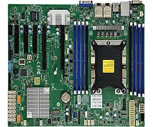 Supermicro X11SPI-TF placa base para - Servidor (Intel, 205 W, DDR4-SDRAM, 1600,1866,2133,2400,2666 MHz, 1024 GB, 4GB,8GB,16GB,32GB,64GB,128MB)