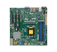 Supermicro X11SSH-F Placa Base para - Servidor (Intel, LGA 1151 (Zócalo H4), E3-1200, 80 W, DDR4-SDRAM, 1600,1866,2133 MHz)