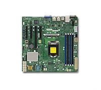 Supermicro X11SSM-F Placa Base para - Servidor (Intel, LGA 1151 (Zócalo H4), E3-1200, 8 GT/s, 80 W, 14 NM)