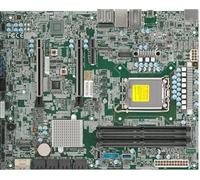 Supermicro X14SAE-F Bulk LGA-1851 - Placa para estación de trabajo | Intel Core Ultra 9/7/5 | DDR5-5600 | PCIe 5.0 | Dual M.2 | Triple LAN | 8X SATA | Thunderbolt 4 | vPro