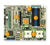 Supermicro X6DAL-B2 Dual Soporte Intel® Xeon™ de 64 bits, hasta 3.6 GHz, 800 MHz FSB