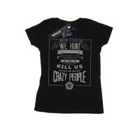 Supernatural Camiseta Crazy People de Algodón para Mujer (BI40563)