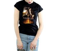 Supernatural Camiseta Póster de Algodón para Mujer (BI1699)