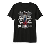 Supernatural Castiel Raised from Perdition Camiseta Premium