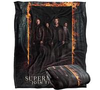 SUPERNATURAL Fire Frame Officially Licensed Silky Touch Super Soft Throw Blanket 152 x 127 cm