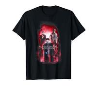 Supernatural Group Crowley Camiseta Hombre Manga Corta T-Shirt Negro Talla S