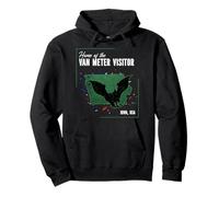 Supernatural Iowa Cryptid - Hogar del visitante de Van Meter Sudadera con Capucha