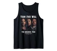 Supernatural Sam Dean Castiel Original Trio Camiseta sin Mangas