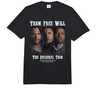 Supernatural Sam Dean Castiel Original Trio Comfort Colors Adult Heavyweight T-Shirt