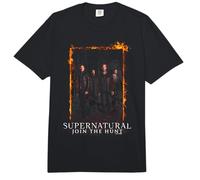 Supernatural Sam Dean Fire Door Comfort Colors Adult Heavyweight T-Shirt