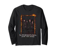 Supernatural Sam Dean Fire Door Manga Larga